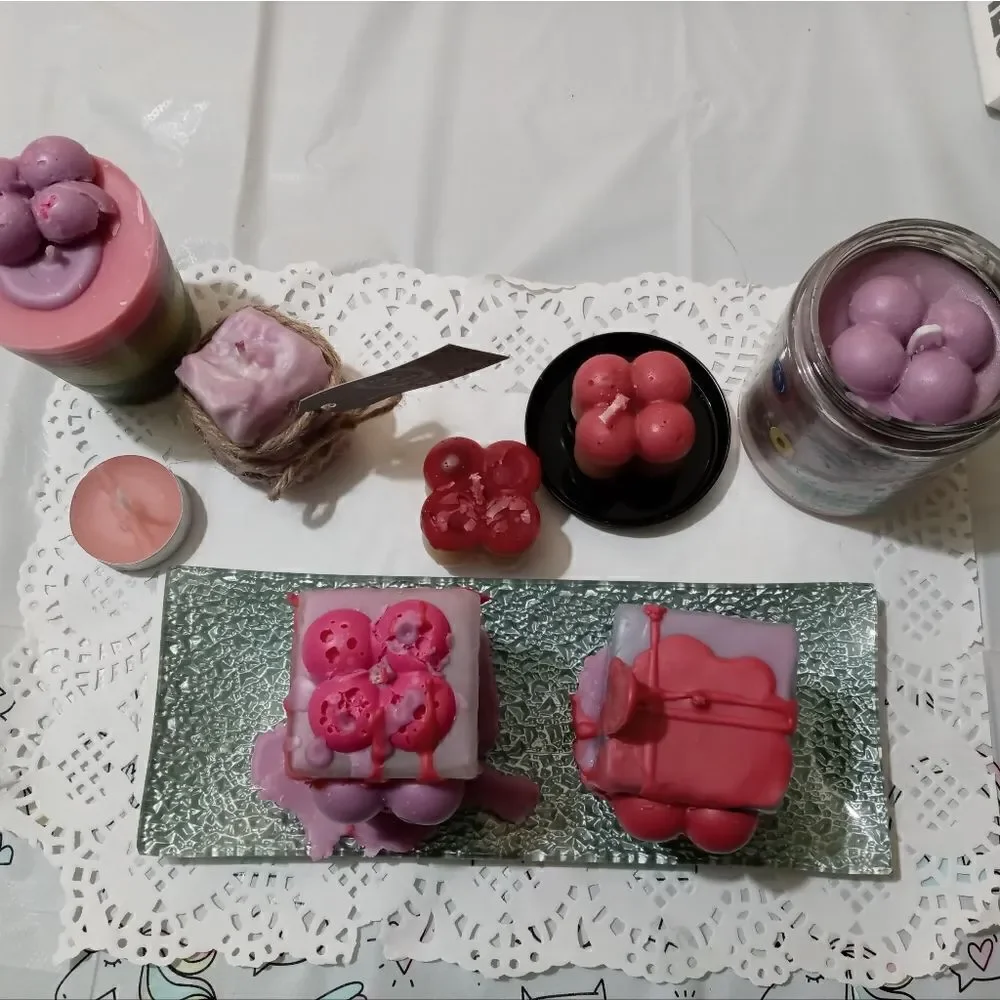 Hand made fragrance candle sets
